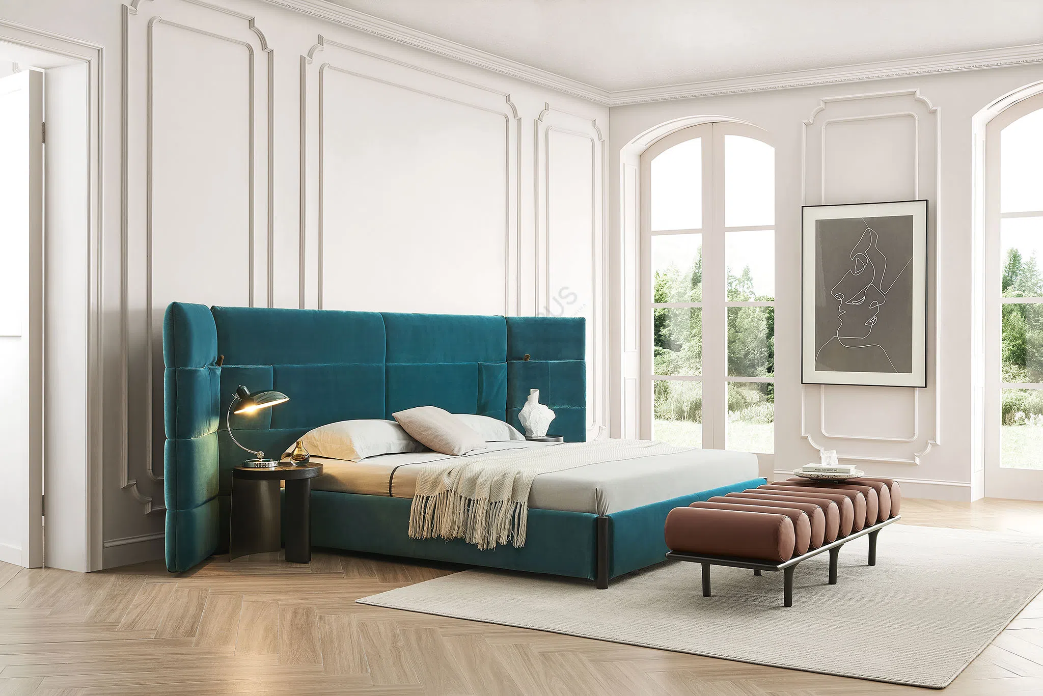 Modern bedroom #34